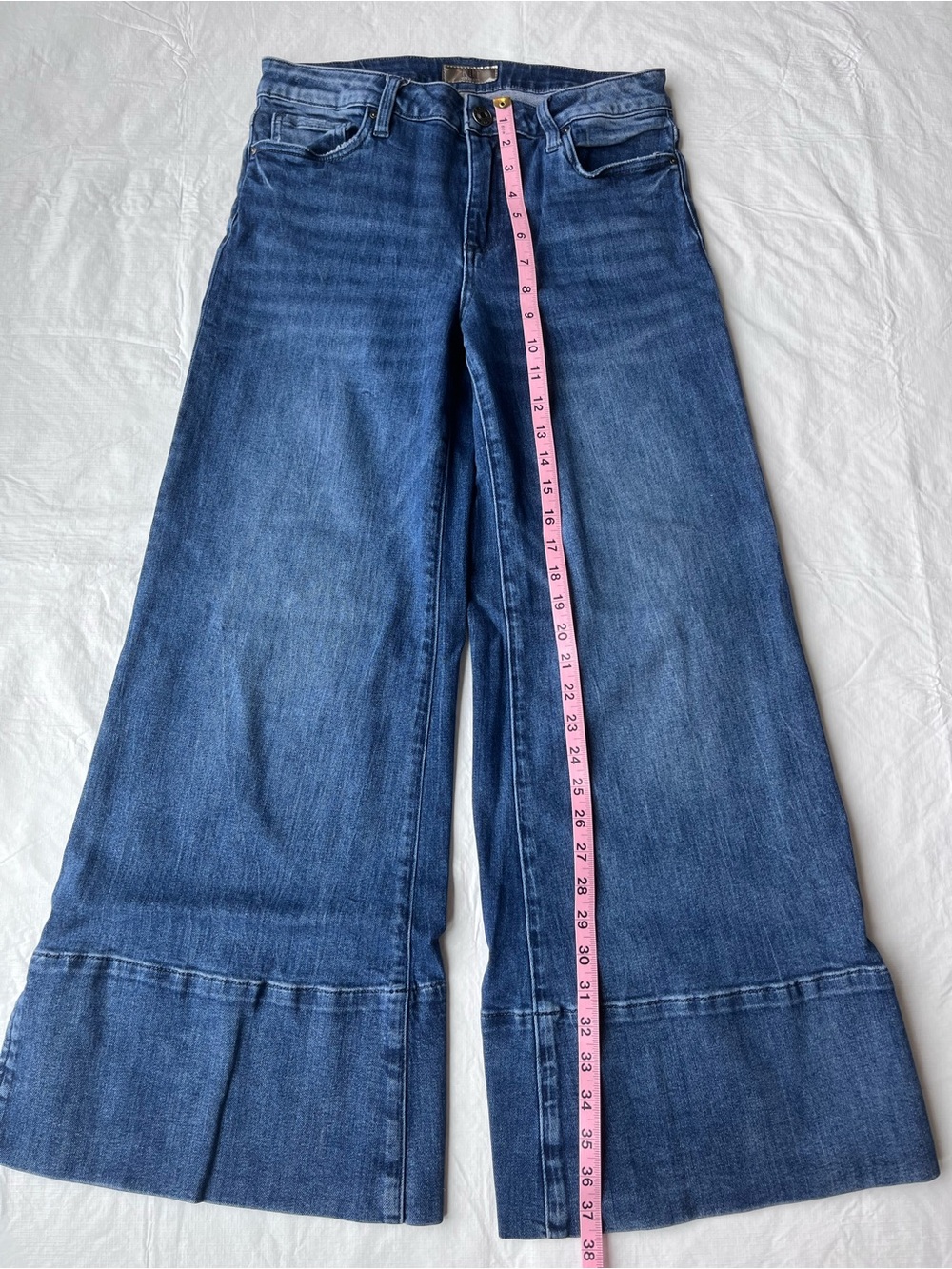 Kut From The Kloth Goldie Super Flare Mid Rise Jeans - Picture 9 of 11